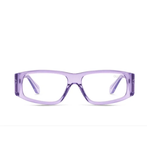 NO ENVY QUAY AUSTRALIA GLASSES QUAY Unisex No Envy RX QT-001106 Black & White / Smoke  main image 4
